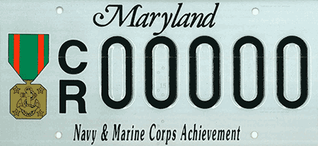 License Plates Military